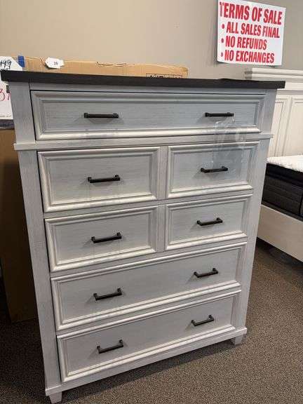 5 DRAWER CHEST - ASPEN HOME image