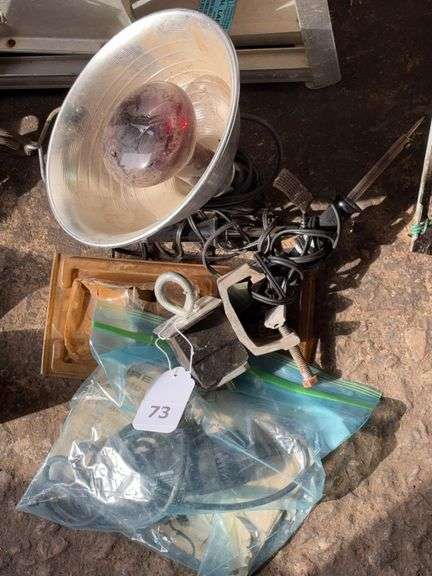 Heat lamp, electric rotary tool, soldering iron image