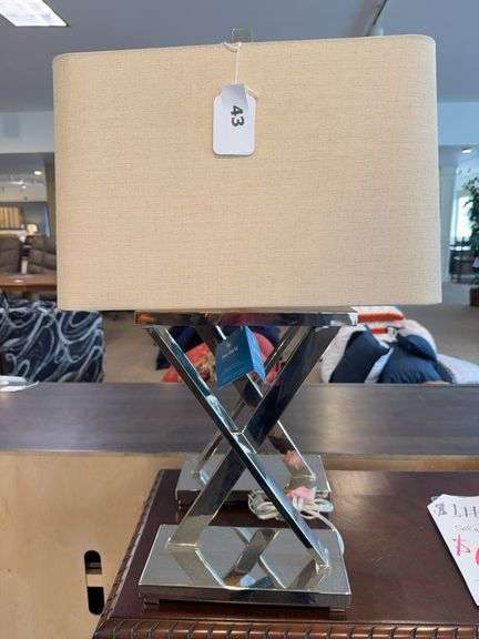 PAIR OF MAX TABLE LAMPS - STEIN WORLD 31" T image