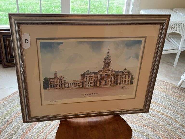 Jerry Baum “ A Hundred Years” print image