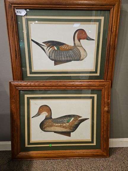 SET OF 2 DUCK WALL HANGING 31"X25" image