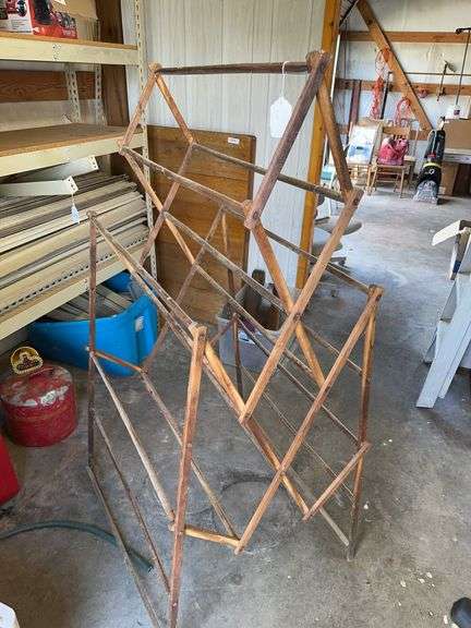 Vintage drying rack image