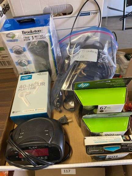 Ink refills, TV antenna, fitness bands, power shaver, ear buds image