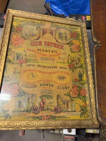 Antique pictures & frames