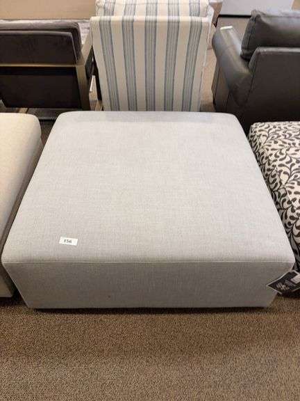 KELLY SQUARE OTTOMAN - BASSETT FURNITURE IND., INC image