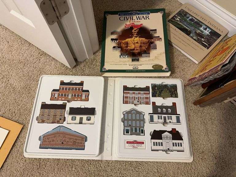 Misc books, cats meow civil war collection, 2 prints image