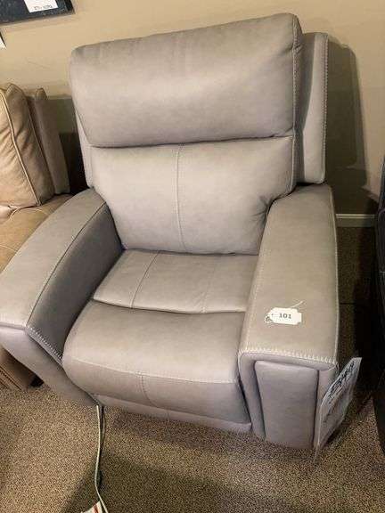 LEATHER/MATCH RECLINER - LIBERTY image