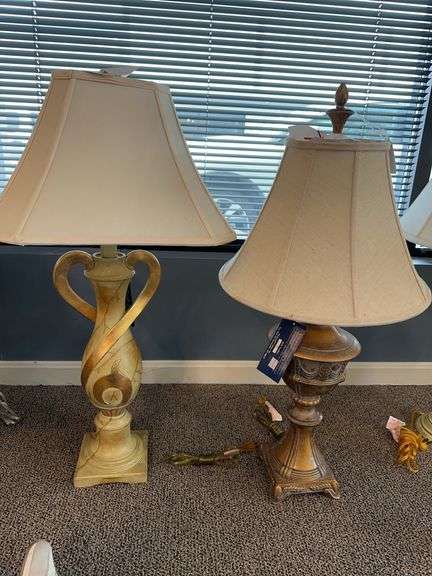 PT1771 (STYLECRAFT)LAMP - LAMPS AND BP7174 MILANO GOLD (STYLECRAF LAMP - LAMPS image