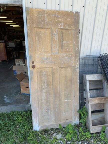 Antique door 36”x83” image