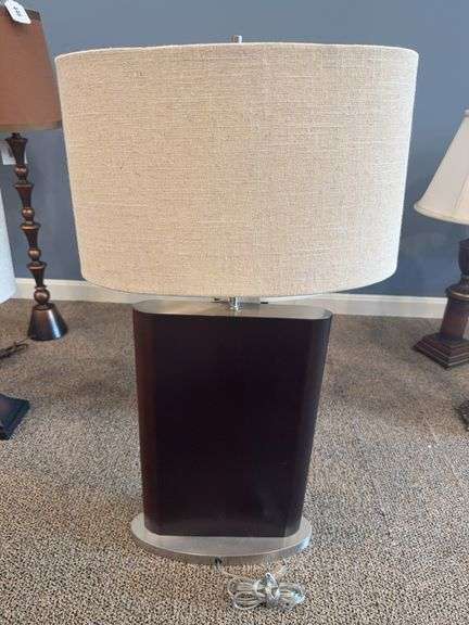 CRESSWELL 97204 GOTHAM CITY 32"  LAMP & L31846 30" LAMP - STYLECRAFT HOME COLLECTION, INC. & 30" LAMP KK10419LABZ ANT. BRONZ EMESS - LAMPS image