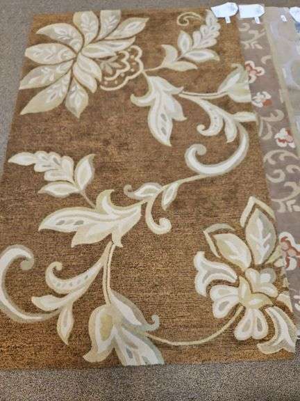 FLORENCE 4552 MOCHA FRENZE 5X8 - KAS ORIENTAL RUGS INC. image