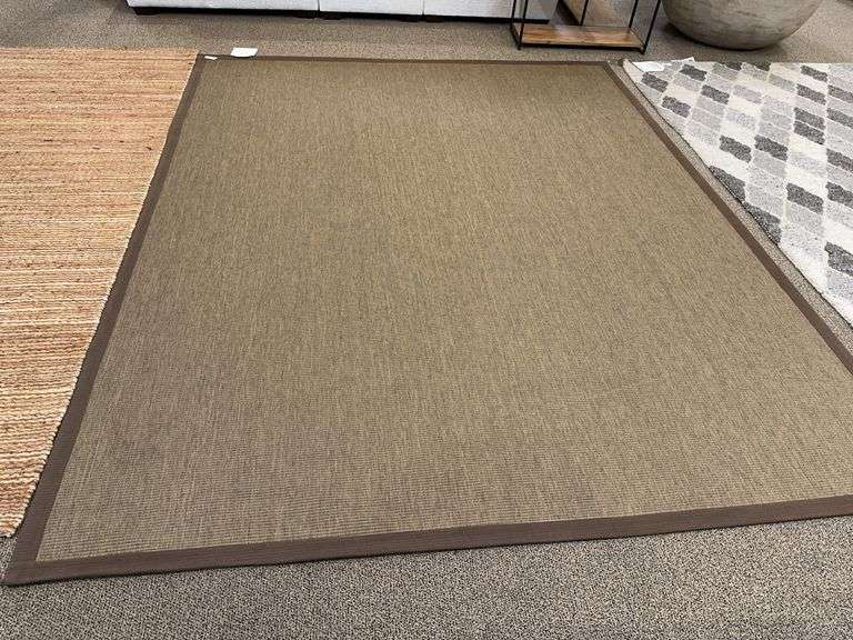 EB1 MOCHA /COFFEE (BORDER 105) 8X10 - DALYN RUG COMPANY image