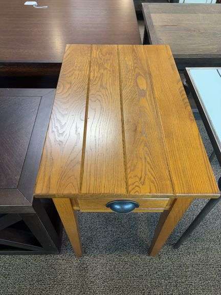 BIN PULL CHAIRSIDE TABLE image