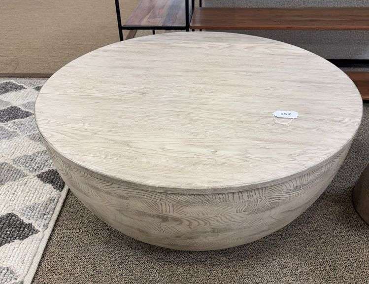 DRUM COCKTAIL TABLE TAHITI - BASSETT FURNITURE IND., INC image