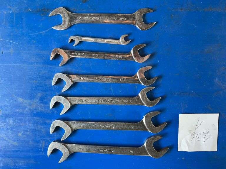 Snap-On Standard Open Headed wrench set image