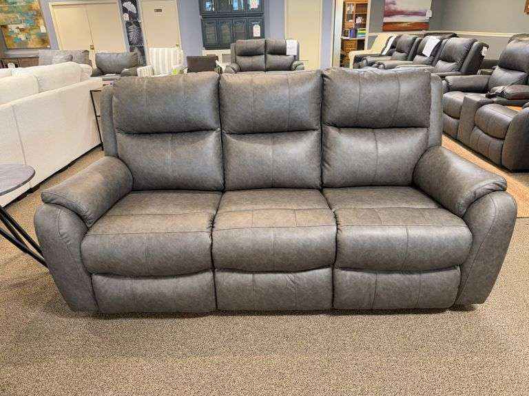 SOUTHERN MOTION MANUAL RECLINING SOFA 80" L image