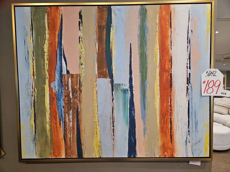 649613  42x52 INT W LAGUNA GOLD W/F - ARTIST GUILD OF AMERICA image