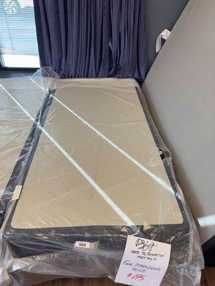 TWIN XL FOUNDATION 500813799-20 - SERTA image