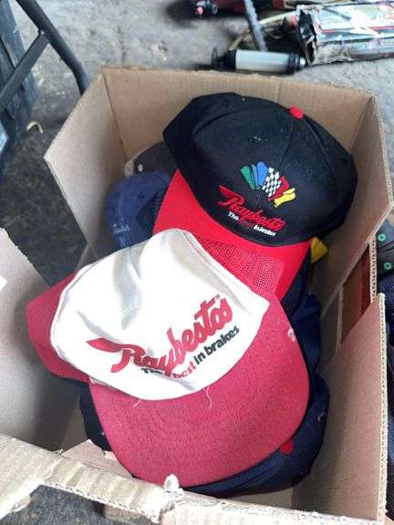 Lot of advertising caps image