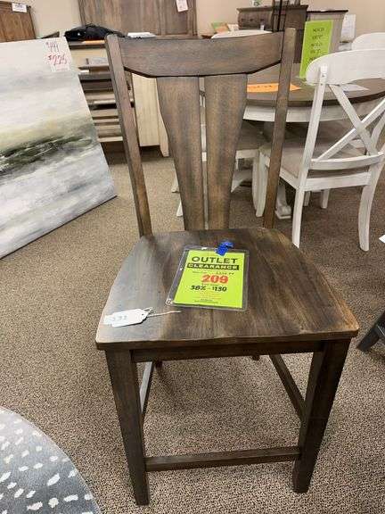 24" FAN BACK BARSTOOL - WINNERS ONLY, INC. image