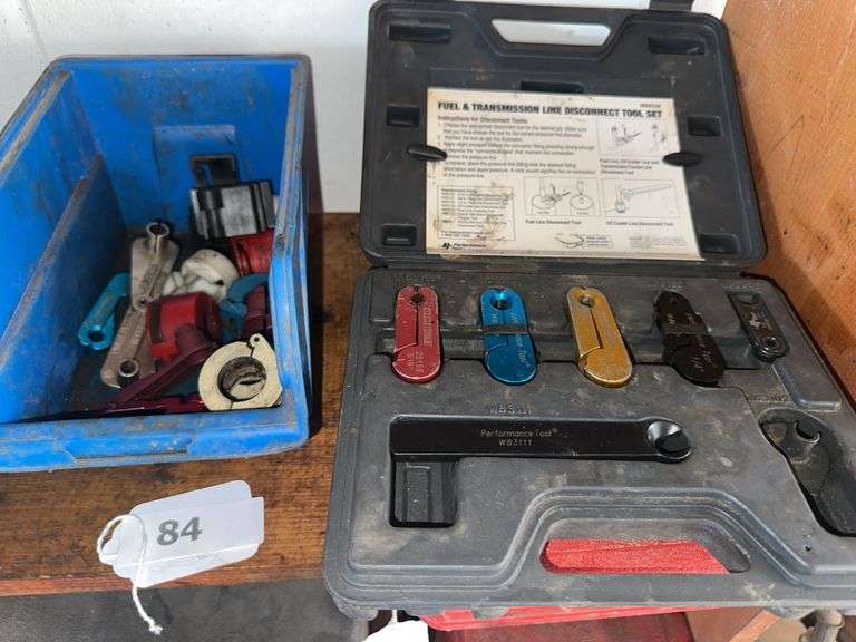 Fuel and Transmission line disconnect tool set, image