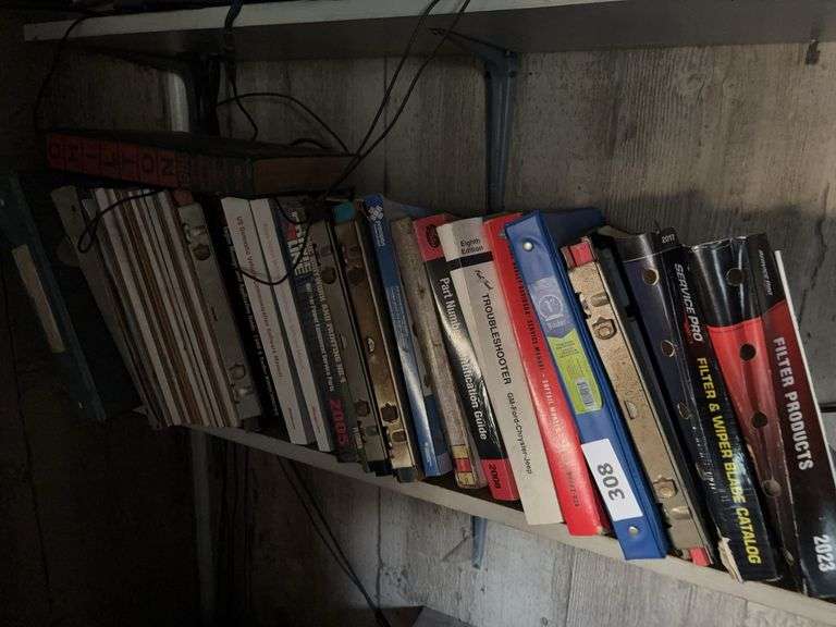 Parts books, Service manuals image