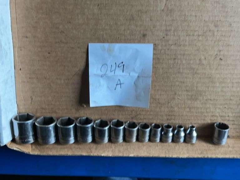 Snap-on SAE shallow set: 15-16 to 1/4 image