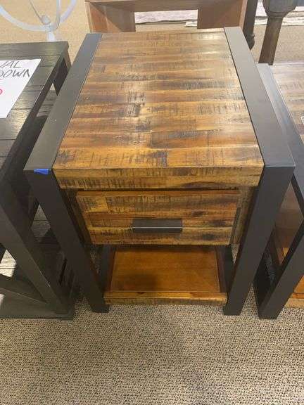 LOFTWORKS CHAIRSIDE TABLE W/DRAWER - JOFRAN,  INC. image