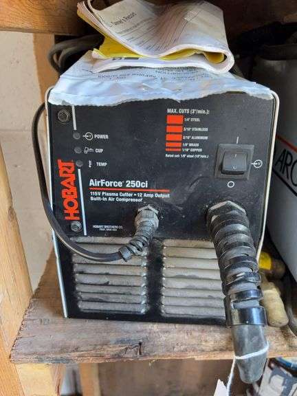 Holbart Airforce 250 ci plasma cutter image