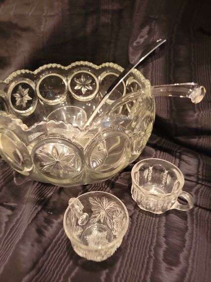 Punch Bowl, Cups, Ladles image