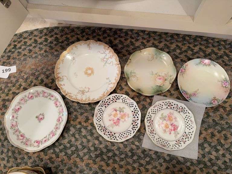 Lot of china plates & trays image