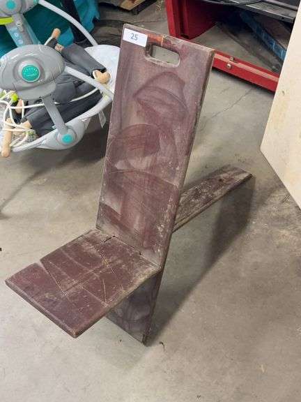 Shop made chair