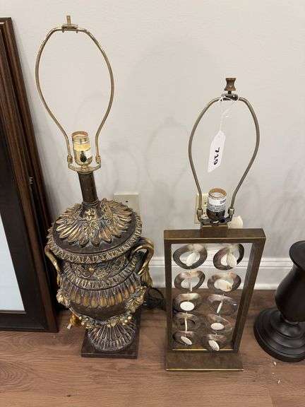 2 lamp bases (no shades) image