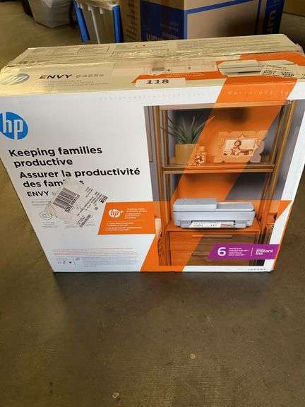HP ENVY 6455e Instant Ink printer, new in box image