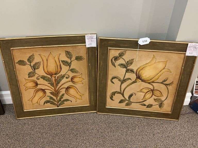 32037 SCROLLED FLORAL - THE UTTERMOST CO image