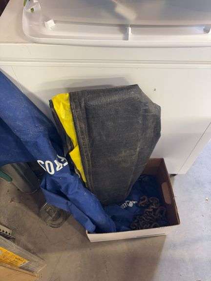 Chain, windshield snow/ice cover tarp chevy, misc image