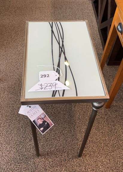 AUSTIN ALLEN JAMES STYLE CRAFT ACCENT TABLE image