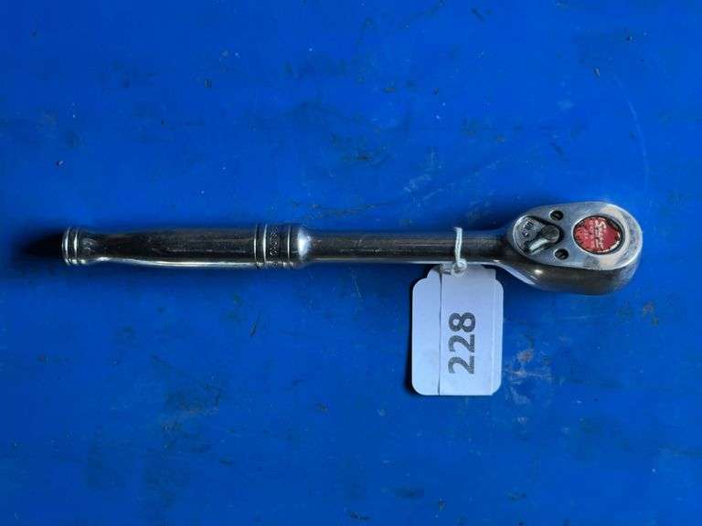 Snap-On 1/2" drive 9” handle rachet image