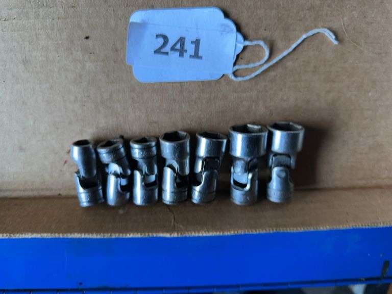 Snap-On 3/8" drive swivel head sockets image