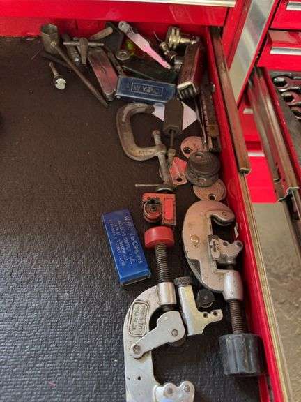 Tubing cutter, spark plug gappers, misc image