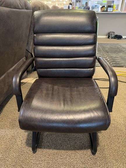 BLACK GUEST DESK CHAIR - PARKER HOUSE FURNITURE image