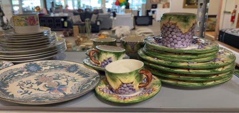 Jay Willfred dishware, Asian decorative plates, Tienshan stoneware, Sakura dishware image