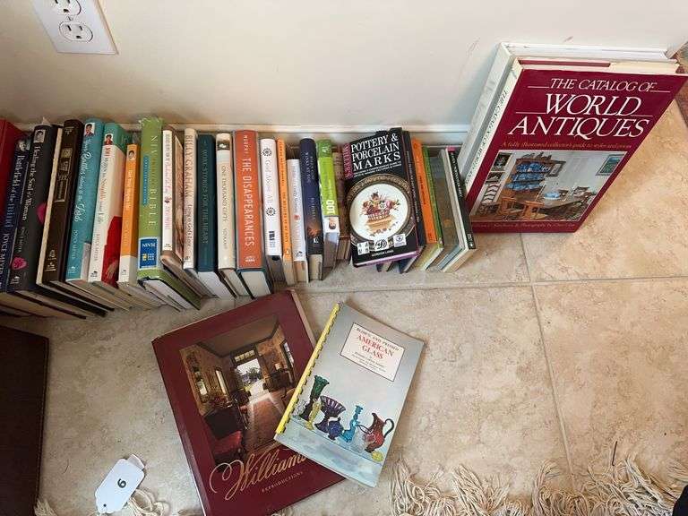 Lot of hardback books image