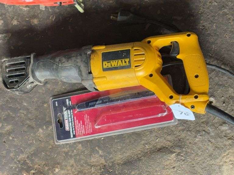 Dewalt electric saw zall image