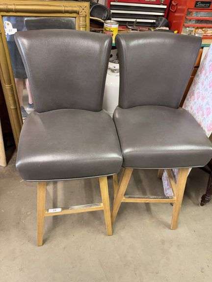 Pr of bar stools