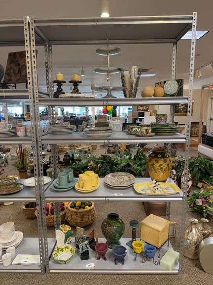 METAL SHELVING 7' x 48" x 18" image
