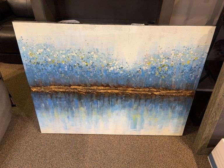 HAND PAINTED ARTWORK ON CANVAS image
