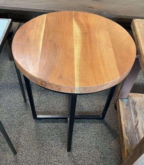 AMES ROUND END TABLE 20X20X24 - JOFRAN,  INC. image