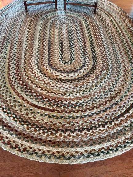 Large area braided rug image