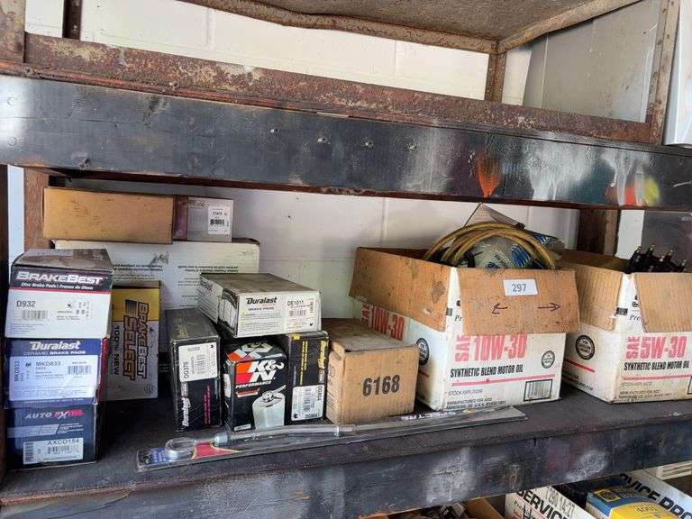 Brake pads, ignition parts, chrome dipstick image